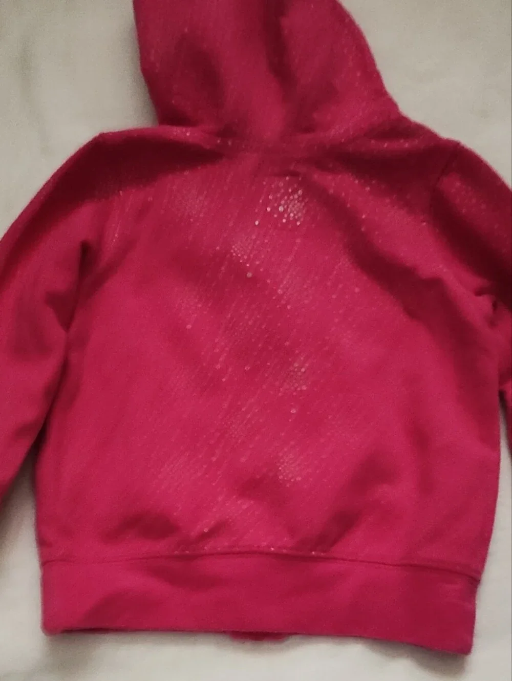 The Children's Place Hot Pink Hooded Zip Sweatshirt